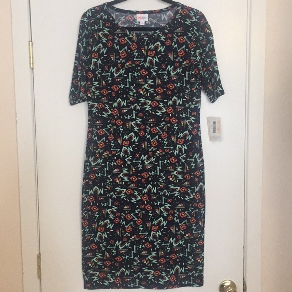 L‎ Lularoe Julia Dress DD22 1551